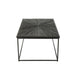 Salontafel Zwart Recycled hout 70x120 cm-Salontafels-J-Line