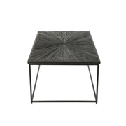 Salontafel Zwart Recycled hout 70x120 cm-Salontafels-J-Line