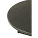 Salontafel Zwart Recycled hout Rond 150 cm 150x150x75 cm-Salontafels-J-Line