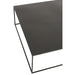 Salontafel Zwart ijzer Vierkant 80 cm 80x80x30 cm-Salontafels-J-Line