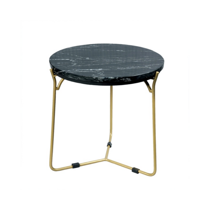 Salontafel set Caly Zwart marmer 50-40 cm 45x45x45 cm-Salontafels-Starfurn