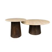 Salontafels Brix Valentino Rond 45cm-Salontafels-Livingfurn
