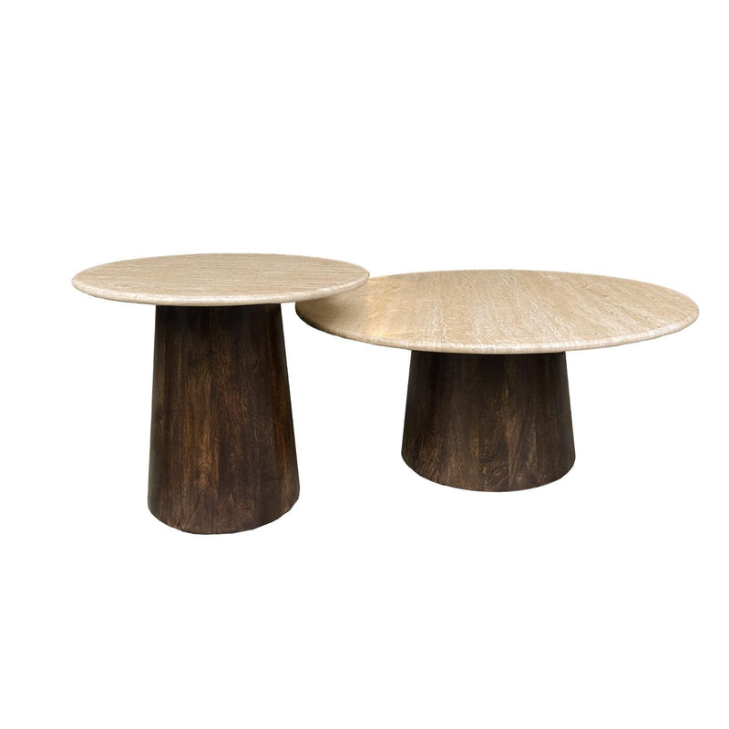 Salontafels Brix Valentino Rond 45cm-Salontafels-Livingfurn