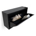 Schoenenkast BILLY 1 MAXI Staal Zwart 75.3x22.4x40.6cm-Schoenenrekken-Spinder
