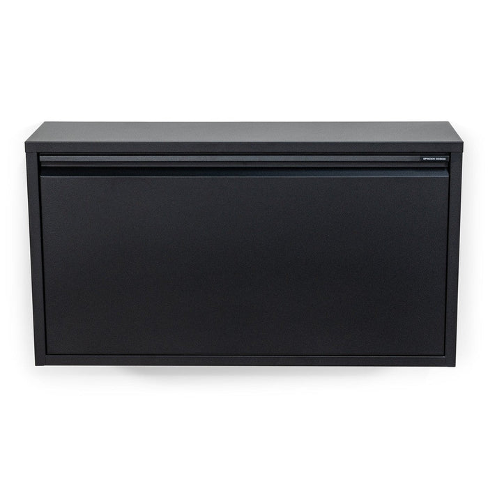 Schoenenkast BILLY 1 MAXI Staal Zwart 75.3x22.4x40.6cm-Schoenenrekken-Spinder