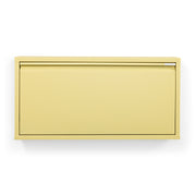 Schoenenkast BILLY 1 Staal Butter Yellow 75x12.5x37.5cm-Schoenenrekken-Spinder