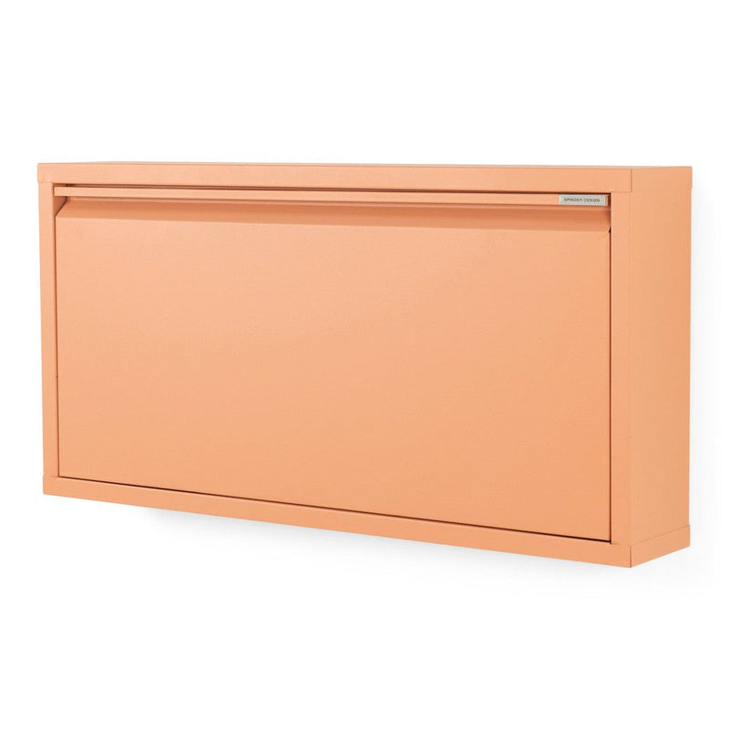 Schoenenkast BILLY 1 Staal Clay Terra 75x12.5x37.5cm-Schoenenrekken-Spinder