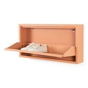 Schoenenkast BILLY 1 Staal Clay Terra 75x12.5x37.5cm-Schoenenrekken-Spinder
