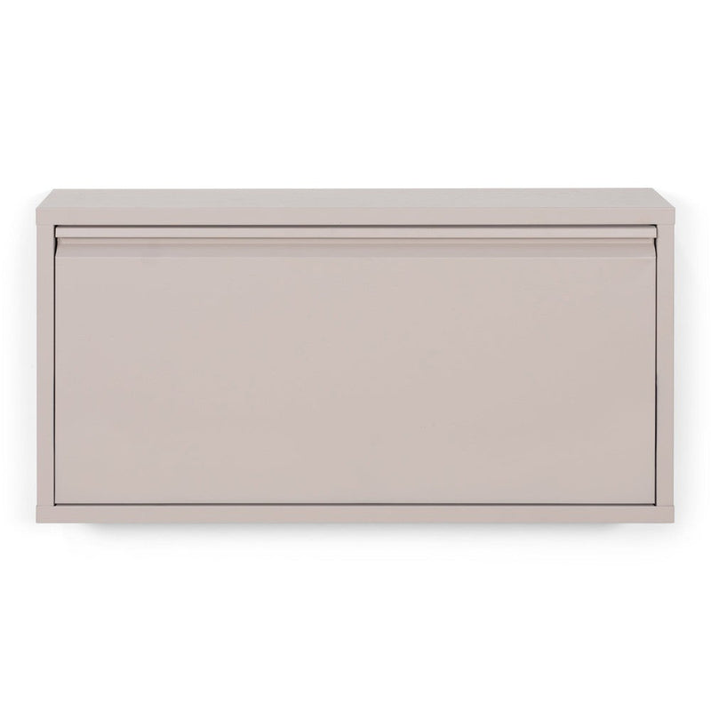 Schoenenkast BILLY 1 Staal Silky Taupe 75x12.5x37.5cm-Schoenenrekken-Spinder