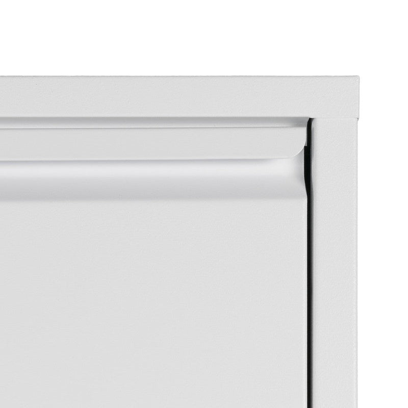 Schoenenkast BILLY 1 Staal Wit 75x12.5x37.5cm Spinder Design-Schoenenrekken-Spinder