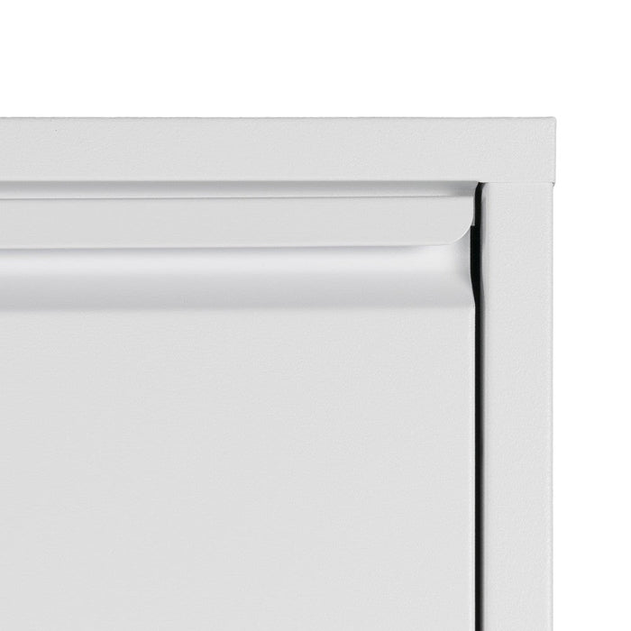 Schoenenkast BILLY 1 Staal Wit 75x12.5x37.5cm Spinder Design-Schoenenrekken-Spinder