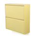 Schoenenkast BILLY 2 Staal Butter Yellow 75x22.5x77.5cm Spinder Design-Schoenenrekken-Spinder