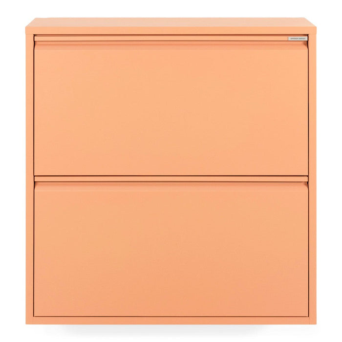 Schoenenkast BILLY 2 Staal Clay Terra 75x22.5x77.5cm-Opbergkasten-Spinder