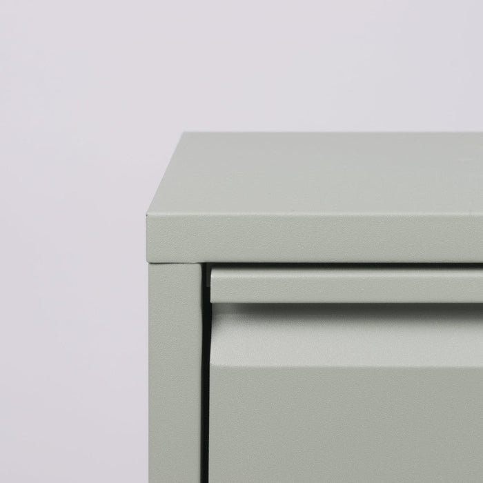 Schoenenkast BILLY 2 Staal Dusty Green 75x22.5x77.5cm-Opbergkasten-Spinder