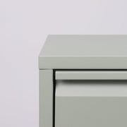 Schoenenkast BILLY 2 Staal Dusty Green 75x22.5x77.5cm-Schoenenrekken-Spinder