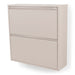 Schoenenkast BILLY 2 Staal Silky Taupe 75x22.5x77.5cm-Schoenenrekken-Spinder