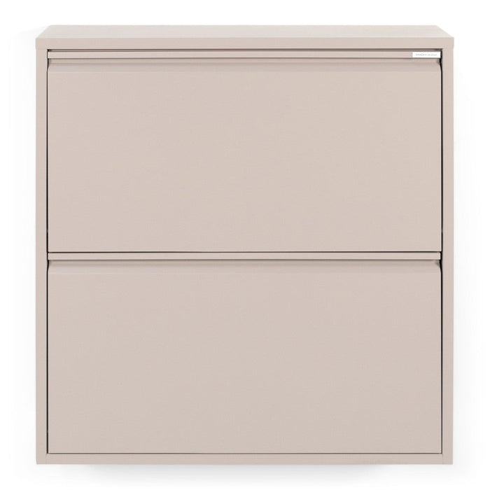 Schoenenkast BILLY 2 Staal Silky Taupe 75x22.5x77.5cm-Schoenenrekken-Spinder