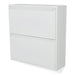 Schoenenkast BILLY 2 Staal Wit 75x22.5x77.5cm Spinder Design-Opbergkasten-Spinder