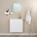 Schoenenkast BILLY 2 Staal Wit 75x22.5x77.5cm Spinder Design-Opbergkasten-Spinder