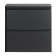 Schoenenkast BILLY 2 Staal Zwart 75x22.5x77.5cm Spinder Design-Schoenenrekken-Spinder