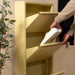 Schoenenkast BILLY 3 Staal Butter Yellow 50x15x103cm-Schoenenrekken-Spinder