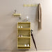 Schoenenkast BILLY 3 Staal Butter Yellow 50x15x103cm-Schoenenrekken-Spinder