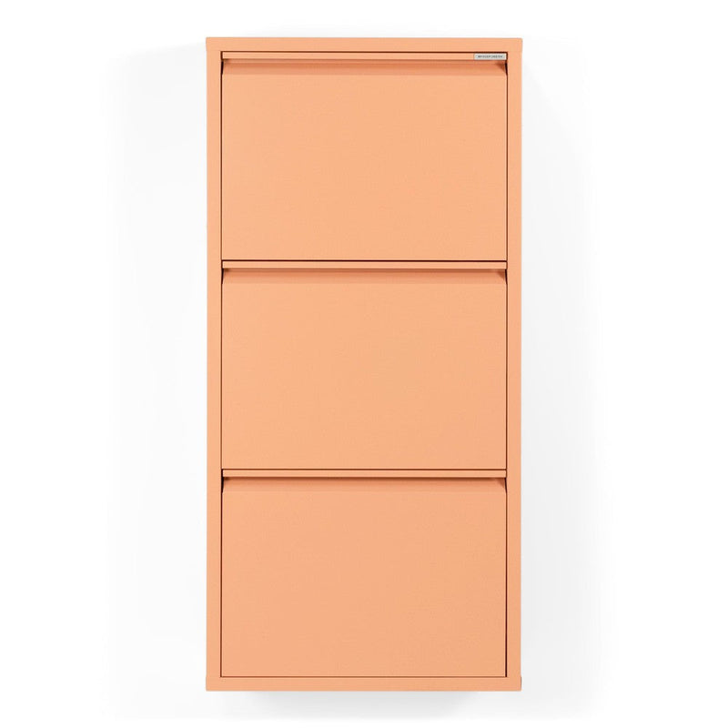 Schoenenkast BILLY 3 Staal Clay Terra 50x15x103cm Spinder Design-Schoenenrekken-Spinder
