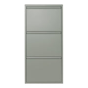 Schoenenkast BILLY 3 Staal Dusty Green 50x15x103cm Spinder Design-Schoenenrekken-Spinder
