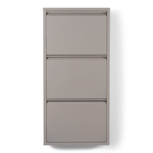 Schoenenkast BILLY 3 Staal Silky Taupe 50x15x103cm Spinder Design-Schoenenrekken-Spinder