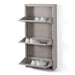 Schoenenkast BILLY 3 Staal Silky Taupe 50x15x103cm Spinder Design-Schoenenrekken-Spinder