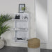 Schoenenkast BILLY 3 Staal Wit 50x15x103cm Spinder Design-Opbergkasten-Spinder