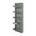 Schoenenkast BILLY 5 Staal Dusty Green 50x15x169cm Spinder Design-Opbergkasten-Spinder