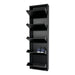 Schoenenkast BILLY 5 Staal Zwart 50x15x169cm Spinder Design-Opbergkasten-Spinder