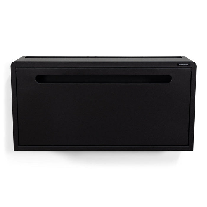 Schoenenkast SPORTIVA Staal Zwart 75.7x17.6x37.7cm Spinder Design-Schoenenrekken-Spinder