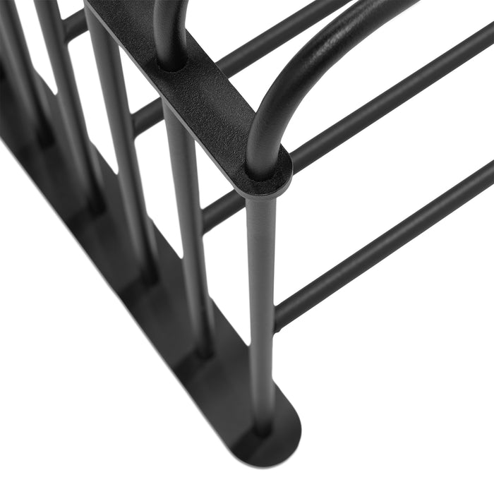 Schoenenrek GRID 100 Staal Zwart 100x34x40.5cm Spinder Design-Schoenenrekken-Spinder