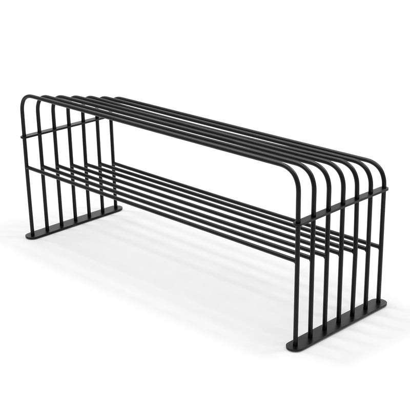 Schoenenrek GRID 100 Staal Zwart 100x34x40.5cm Spinder Design-Schoenenrekken-Spinder