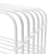 Schoenenrek GRID 70 Staal Wit 70x70x40.5cm Spinder Design-Schoenenrekken-Spinder