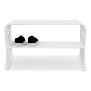 Schoenenrek GRID 70 Staal Wit 70x70x40.5cm Spinder Design-Schoenenrekken-Spinder