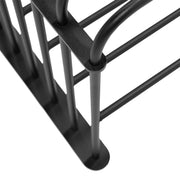 Schoenenrek GRID 70 Staal Zwart 70x34x40.5cm Spinder Design-Schoenenrekken-Spinder