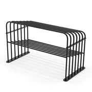 Schoenenrek GRID 70 Staal Zwart 70x34x40.5cm Spinder Design-Schoenenrekken-Spinder
