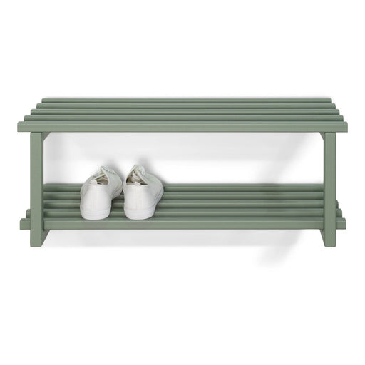 Schoenenrek MARCO Staal Dusty Green 71x34x26cm Spinder Design-Opbergkasten-Spinder