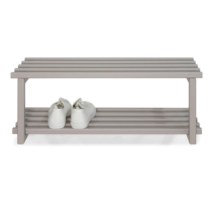 Schoenenrek MARCO Staal Silky Taupe 71x34x26cm Spinder Design-Schoenenrekken-Spinder