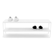 Schoenenrek NIVO 100 Staal Wit 103x28x38.5cm Spinder Design-Schoenenrekken-Spinder
