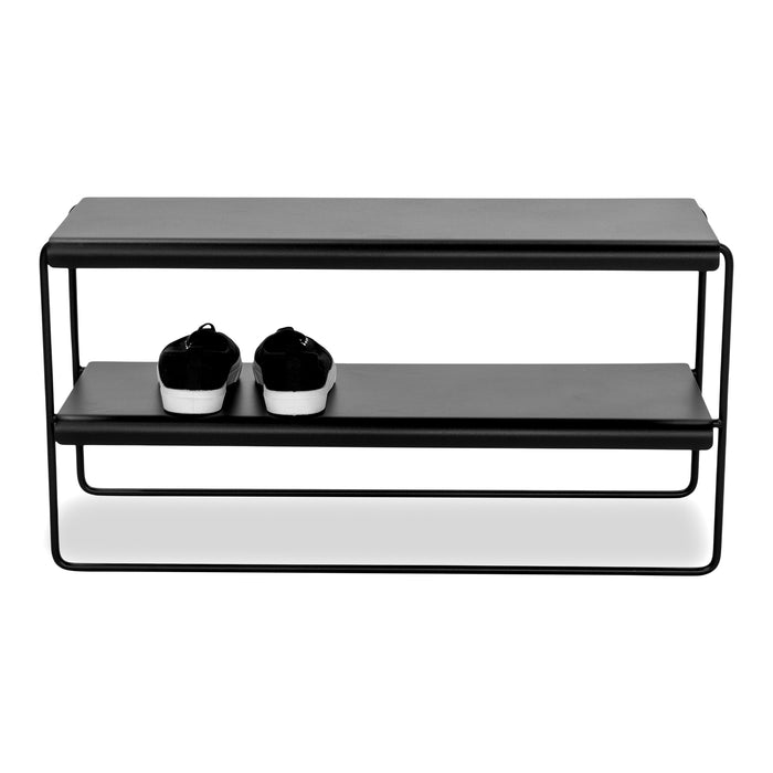 Schoenenrek NIVO 70 Staal Zwart 73x28x38.5cm Spinder Design-Schoenenrekken-Spinder