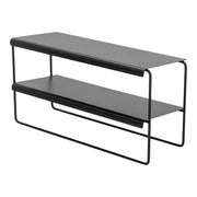 Schoenenrek NIVO 70 Staal Zwart 73x28x38.5cm Spinder Design-Schoenenrekken-Spinder