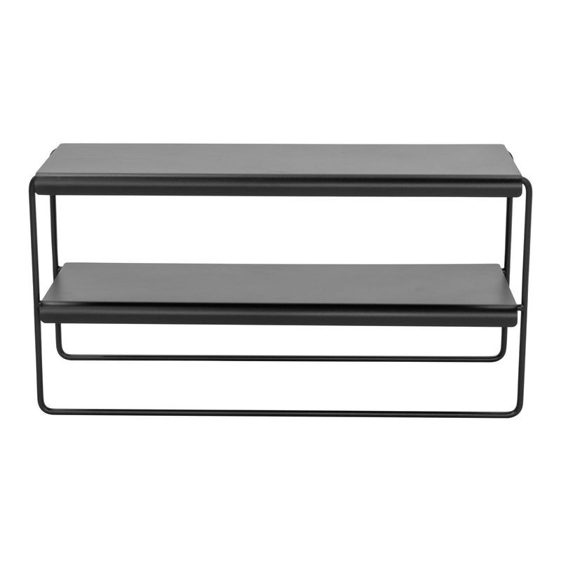 Schoenenrek NIVO 70 Staal Zwart 73x28x38.5cm Spinder Design-Schoenenrekken-Spinder