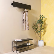 Schoenenrek NIVO 70 Staal Zwart 73x28x38.5cm Spinder Design-Schoenenrekken-Spinder