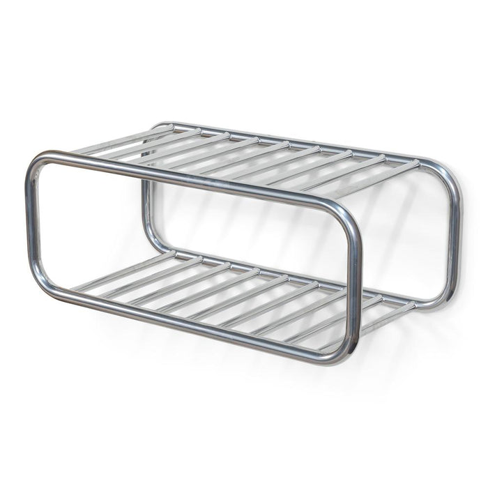 Schoenenrek RETRO Staal Nikkel 72x35.2x28cm Spinder Design-Opbergkasten-Spinder