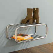 Schoenenrek RETRO Staal Nikkel 72x35.2x28cm Spinder Design-Schoenenrekken-Spinder