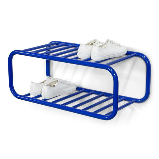 Schoenenrek RETRO Staal Ultramarine 72x35.2x28cm Spinder Design-Opbergkasten-Spinder